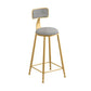 Glam Style 1/2/5 Pieces Faux Marble Bar Table Set Fixed Table Counter Set for Home Use Clearhalo 'Bar Furniture' 'furn' 'furn_home_bar_bar_sets' 'Furniture' 'Home Bars & Bar Sets' 'home_bar_bar_sets' 'Kitchen & Dining Furniture' 5848243