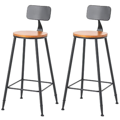 Set tavolo da bar stile industriale 1/2/7 pezzi Tavolo da bar rettangolare con sgabelli alti in legno
