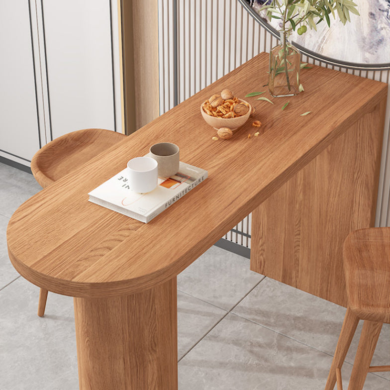 Mesa de madera sólida interior/mesa de comedor y mesa de pedestal y cóctel