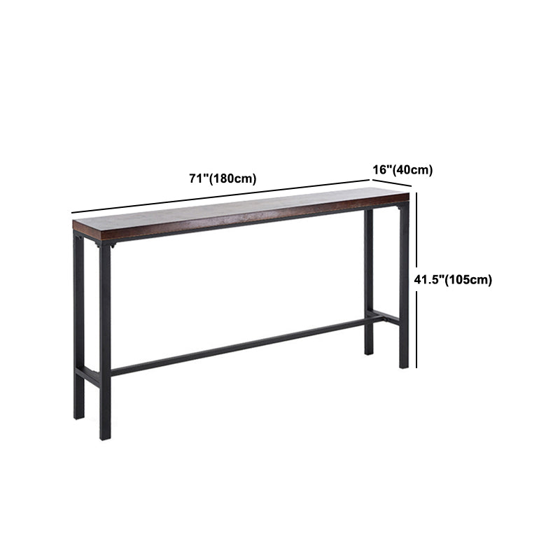 Tavolo da vino glam poggiapieno rettangolo travestle tavolo da cocktail in legno massiccio