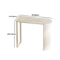 Modern Indoor Bar Height Table Double Pedestal Stone Bistro Accent Dining Table Clearhalo 'Bar Furniture' 'Bar Tables' 'bar_tables' 'furn' 'furn_bar_tables' 'Furniture' 'Kitchen & Dining Furniture' 5848507