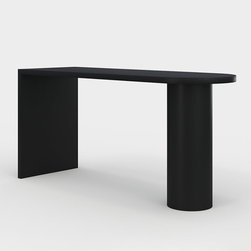 Tavolo da barbtro moderno a doppio piedistallo moderno tavolo da cocktail in legno moderno