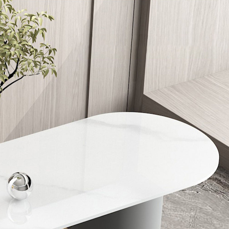 Contemporary Bar Counter Table Stone Bar Counter Table for Home Clearhalo 'Bar Furniture' 'Bar Tables' 'bar_tables' 'furn' 'furn_bar_tables' 'Furniture' 'Kitchen & Dining Furniture' 5848679