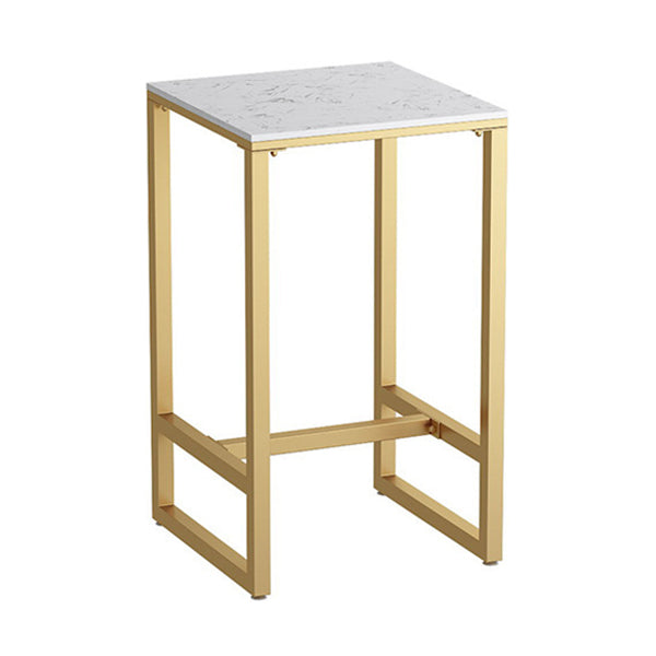 Eigentijdse bartafel metalen schraagbasis bartafel voor binnen