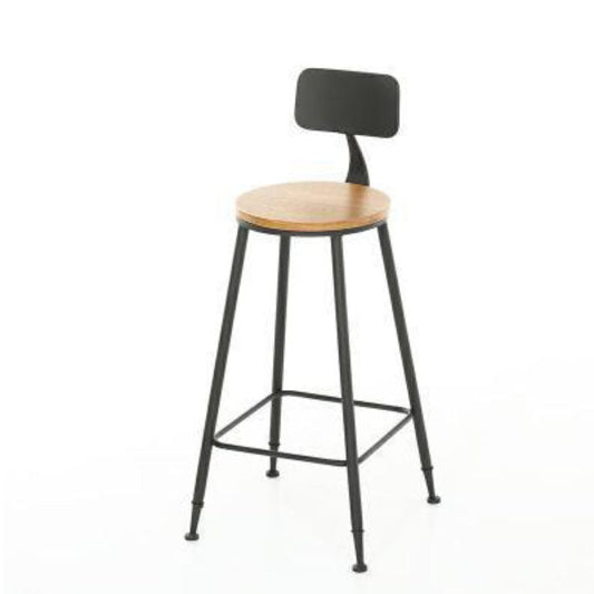 モダンバーセット1/2/5ピース長方形の架台の木材と金属のテーブルとスツールセット