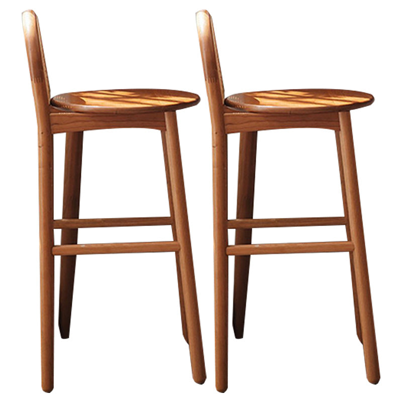 Ensemble de Table de Pub en bois moderne 1/2 pièces, Table de comptoir fixe pour salle à manger