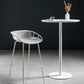 41.3"H Industrial Pedestal Pub Table Round Bistro Bar Solid Wood Table