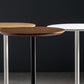 41.3"H Industrial Pedestal Pub Table Round Bistro Bar Solid Wood Table