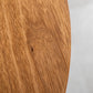 41.3"H Industrial Pedestal Pub Table Round Bistro Bar Solid Wood Table