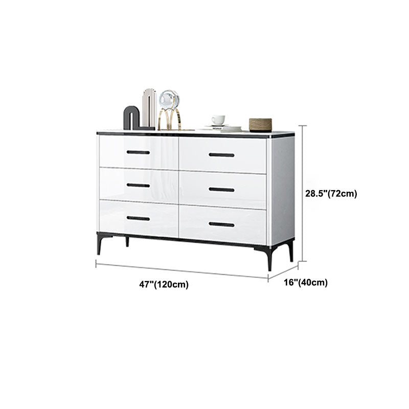 Contemporary Storage Chest Stone 15.75-inch Width Storage Chest Dresser Clearhalo 'Bedroom Furniture' 'Dressers & Chests' 'dressers_chests' 'furn' 'furn_dressers_chests' 'Furniture' 5849353