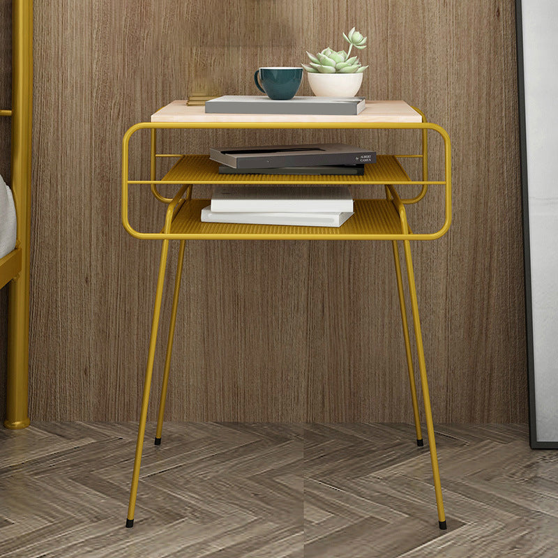 Table de nuit ouverte de lit de lit de lit inférieur avec jambes