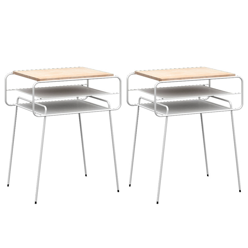 Table de nuit ouverte de lit de lit de lit inférieur avec jambes