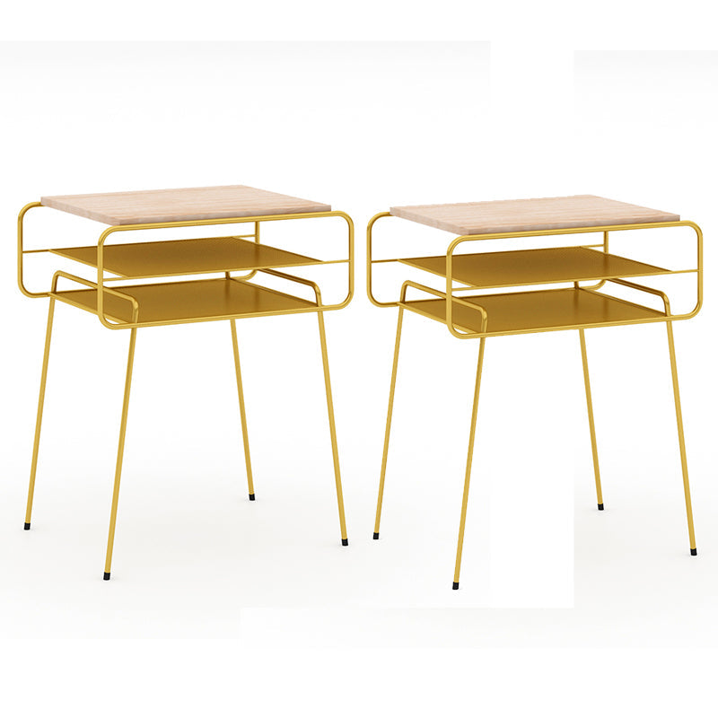 Table de nuit ouverte de lit de lit de lit inférieur avec jambes