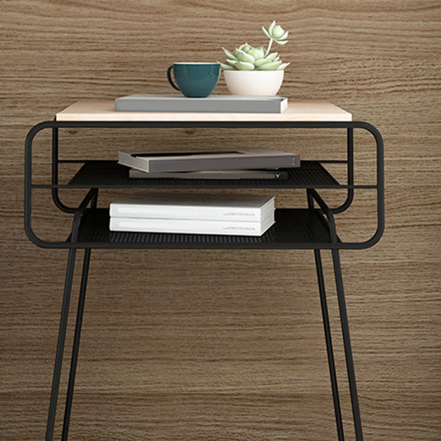 Table de nuit ouverte de lit de lit de lit inférieur avec jambes