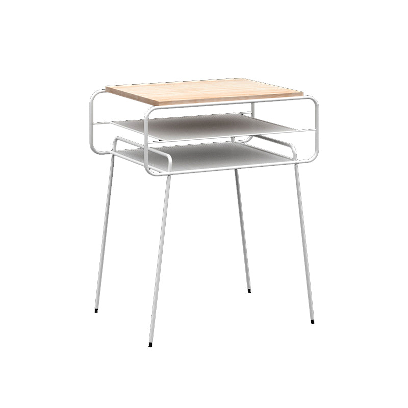 Table de nuit ouverte de lit de lit de lit inférieur avec jambes