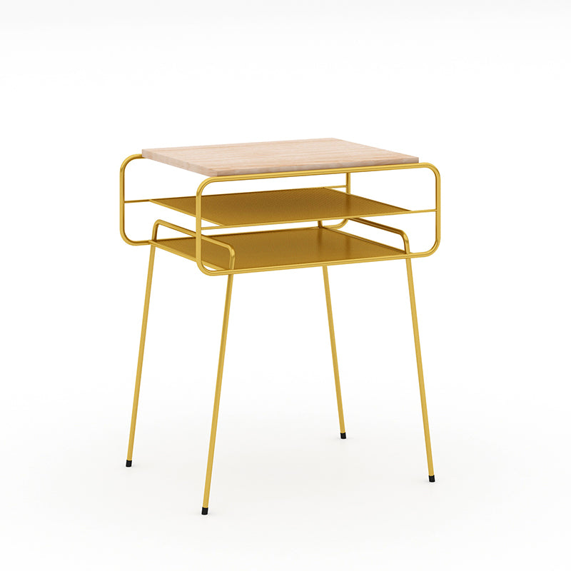 Table de nuit ouverte de lit de lit de lit inférieur avec jambes