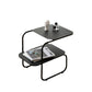 Open Storage Accent Table Nightstand Industrial Metal Bed Nightstand Clearhalo 'Bedroom Furniture' 'furn' 'furn_night_stand' 'Furniture' 'night_stand' 'Nightstands' 5849511