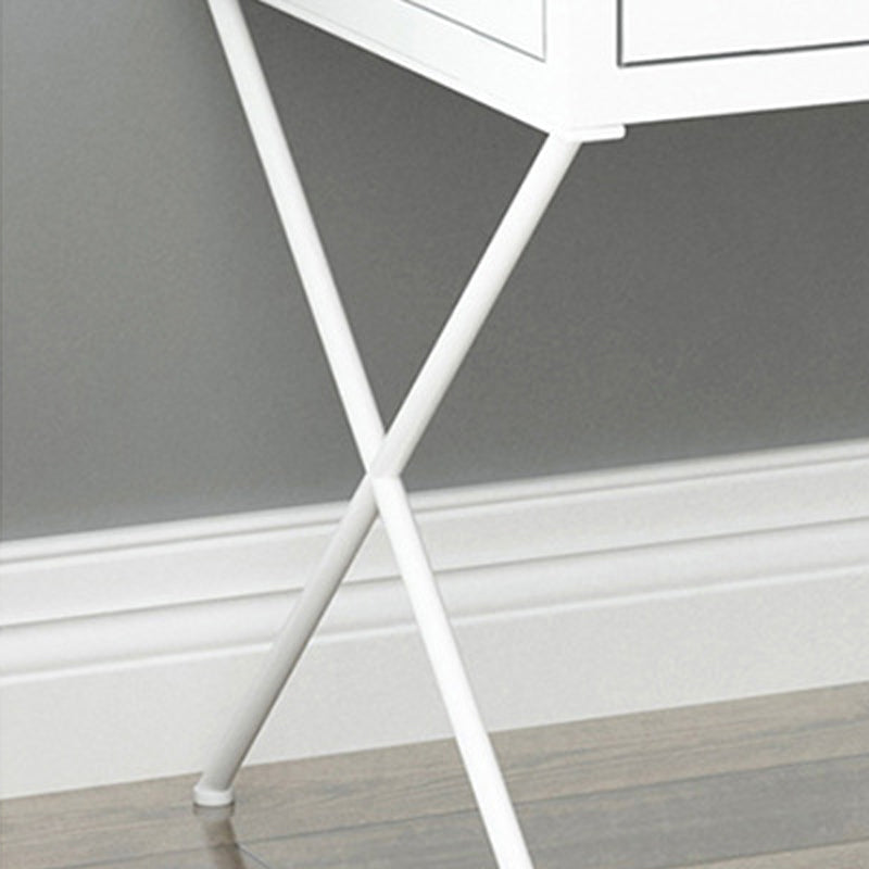 Glamado 1 - Cajón de acento Nightsand de hierro Gabinete de hierro