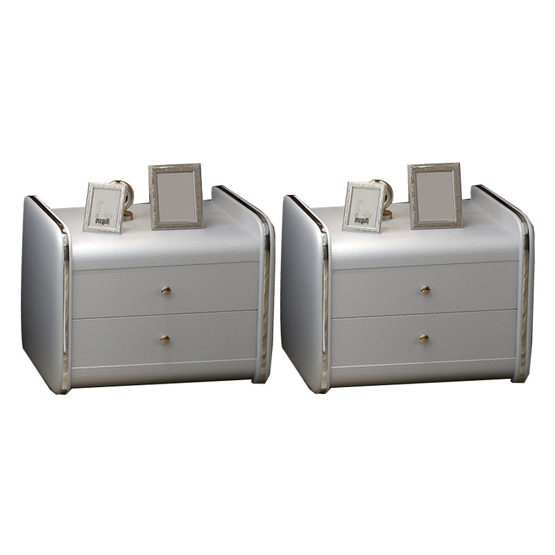 Table table de chevet de table en bois d'ingénierie avec tiroir