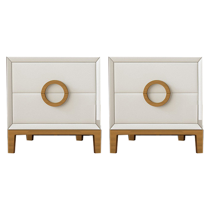 Table table de chevet de table en bois d'ingénierie avec tiroir