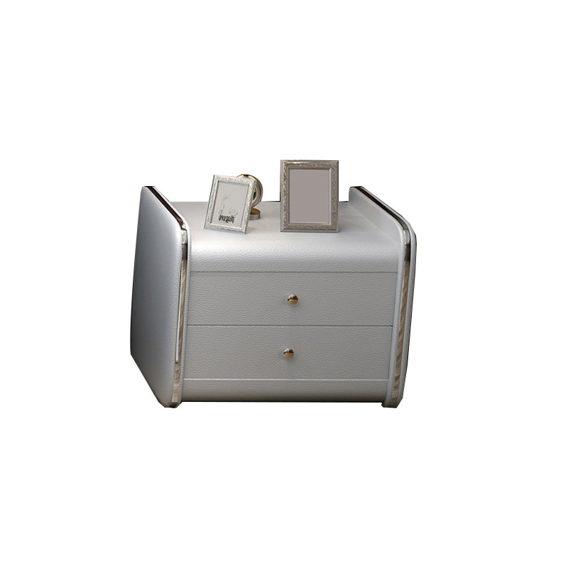 Table table de chevet de table en bois d'ingénierie avec tiroir