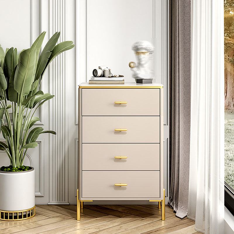 Glam verticale opbergkast slaapkamer stenen kist met laden