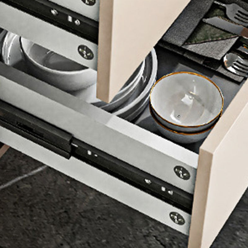 Glam verticale opbergkast slaapkamer stenen kist met laden