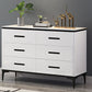 Moderne stenen opbergkast dressoir 15,75-inch w opslagkist