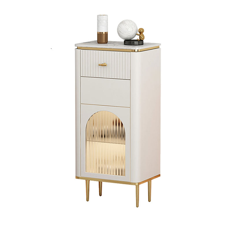 Eigentijdse opbergkast dressoir stenen top opbergkist 11.81-inch w