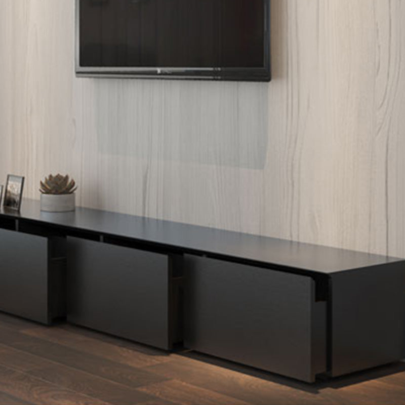 Contemporary TV Media Console Enclosed Storage TV Console with 4 Drawers Clearhalo 'furn' 'furn_tv_stands_entertainment_centers' 'Furniture' 'Living Room Furniture' 'TV Stands & Entertainment Centers' 'TV Stands & Media Storage Furniture' 'tv_stands_entertainment_centers' 5849925