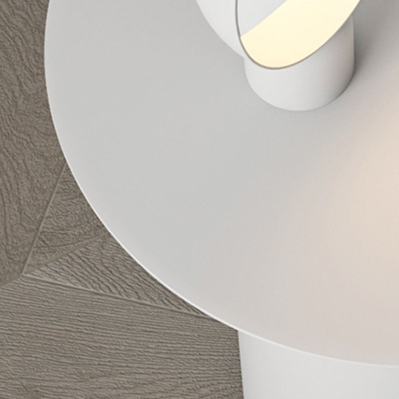 Metal Nightstand Contemporary Lower Shelf Accent Table Nightstand 19.7" Tall Clearhalo 'Bedroom Furniture' 'furn' 'furn_night_stand' 'Furniture' 'night_stand' 'Nightstands' 5850021