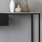 11,8 "W del tavolo della console rettangolo tavolino in metallo contemporaneo