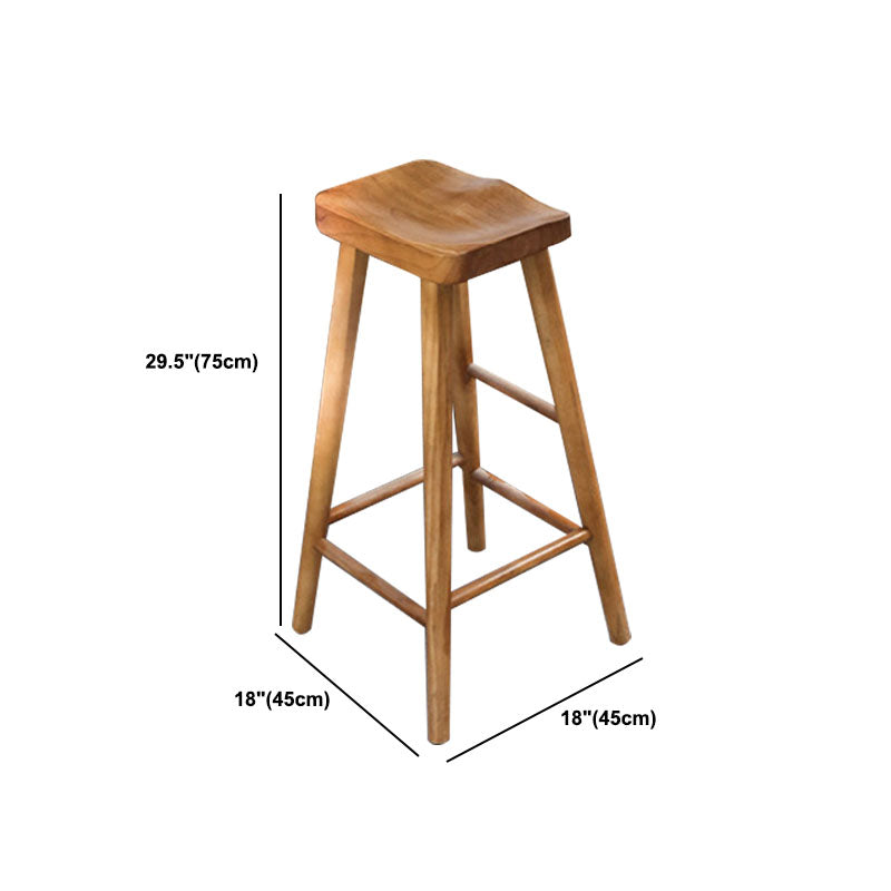 Industrial 1/2/3 Pieces Bar Table Set Rectangle Bar Table with High Wood Stools Clearhalo 'Bar Furniture' 'furn' 'furn_home_bar_bar_sets' 'Furniture' 'Home Bars & Bar Sets' 'home_bar_bar_sets' 'Kitchen & Dining Furniture' 5850168