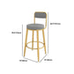 1/3 Pieces Luxurious Irregular Shape Pub Table Set Artificial Marble Top Table Set Clearhalo 'Bar Furniture' 'furn' 'furn_home_bar_bar_sets' 'Furniture' 'Home Bars & Bar Sets' 'home_bar_bar_sets' 'Kitchen & Dining Furniture' 5850223