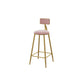 Glam Style 1/2/7 Pieces Faux Marble Bar Table Set Fixed Table Counter Set for Home Use Clearhalo 'Bar Furniture' 'furn' 'furn_home_bar_bar_sets' 'Furniture' 'Home Bars & Bar Sets' 'home_bar_bar_sets' 'Kitchen & Dining Furniture' 5850267