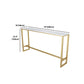 Glam Style 1/2/7 Pieces Faux Marble Bar Table Set Fixed Table Counter Set for Home Use Clearhalo 'Bar Furniture' 'furn' 'furn_home_bar_bar_sets' 'Furniture' 'Home Bars & Bar Sets' 'home_bar_bar_sets' 'Kitchen & Dining Furniture' 5850280