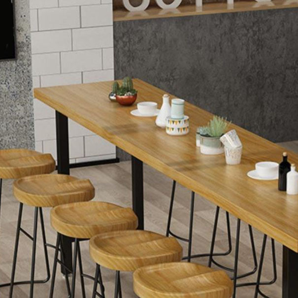 Modern Rectangle Pub Dining Set 1/2/6/7/9/11 Pieces Indoor Table and Stool Set Clearhalo 'Bar Furniture' 'furn' 'furn_home_bar_bar_sets' 'Furniture' 'Home Bars & Bar Sets' 'home_bar_bar_sets' 'Kitchen & Dining Furniture' 5850297