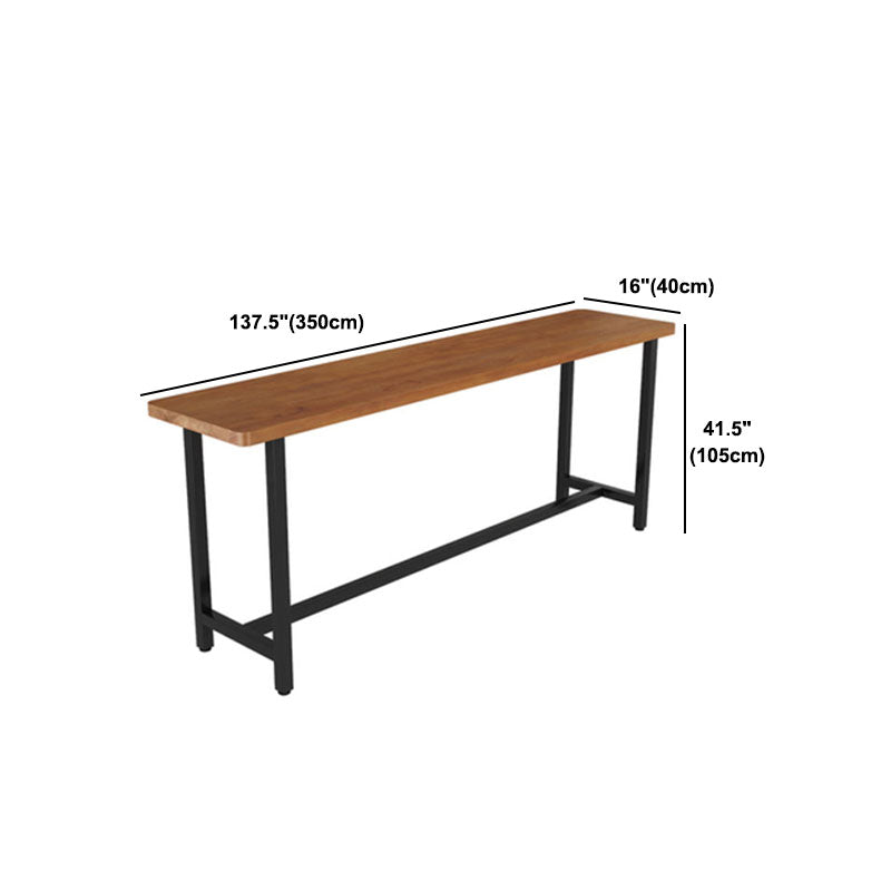Modern Rectangle Pub Dining Set 1/2/6/7/9/11 Pieces Indoor Table and Stool Set Clearhalo 'Bar Furniture' 'furn' 'furn_home_bar_bar_sets' 'Furniture' 'Home Bars & Bar Sets' 'home_bar_bar_sets' 'Kitchen & Dining Furniture' 5850315
