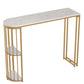 Ensemble de table de bar Glam 1/3 pièces, table de comptoir en pierre avec tabourets hauts pour balcon