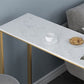 1/3 Pieces Luxurious Rectangular Pub Table Set Artificial Marble Top Bar Table Set Clearhalo 'Bar Furniture' 'furn' 'furn_home_bar_bar_sets' 'Furniture' 'Home Bars & Bar Sets' 'home_bar_bar_sets' 'Kitchen & Dining Furniture' 5850354