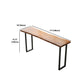 Industrial 1/2/4/7 Pieces Solid Wood Bar Table Set Fixed Bistro Set Clearhalo 'Bar Furniture' 'furn' 'furn_home_bar_bar_sets' 'Furniture' 'Home Bars & Bar Sets' 'home_bar_bar_sets' 'Kitchen & Dining Furniture' 5850380
