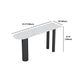 Juego de mesa de bar de forma libre, mesa de bar con base de hierro moderna y taburetes, 1/2/3 piezas
