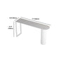 Modern Style 1/2/5 Pieces Sintered Stone Pub Table Set Fixed Table Counter Table Clearhalo 'Bar Furniture' 'furn' 'furn_home_bar_bar_sets' 'Furniture' 'Home Bars & Bar Sets' 'home_bar_bar_sets' 'Kitchen & Dining Furniture' 5850480