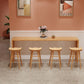 1/5/9 Pieces Luxurious Rectangular Pub Table Set Wooden Counter Table with Backless Stools Clearhalo 'Bar Furniture' 'furn' 'furn_home_bar_bar_sets' 'Furniture' 'Home Bars & Bar Sets' 'home_bar_bar_sets' 'Kitchen & Dining Furniture' 5850551