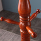 Traditionelle Hall -Ständerholzhaken enthalten freistehende Eingangs -Kit -Kleiderbügel