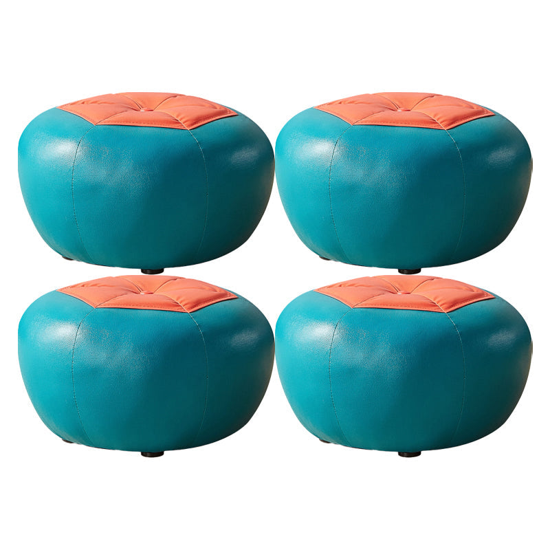 Especialidad otomana de cuero de cuero resistente al agua patrón geométrico otomano