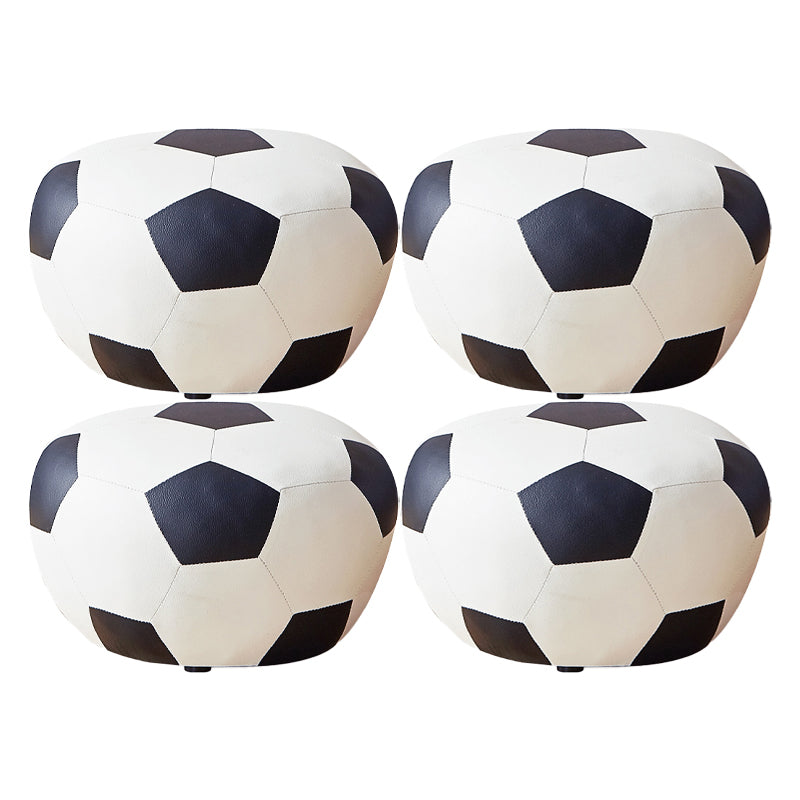 Spécialité ottoman fausse fausse cuir