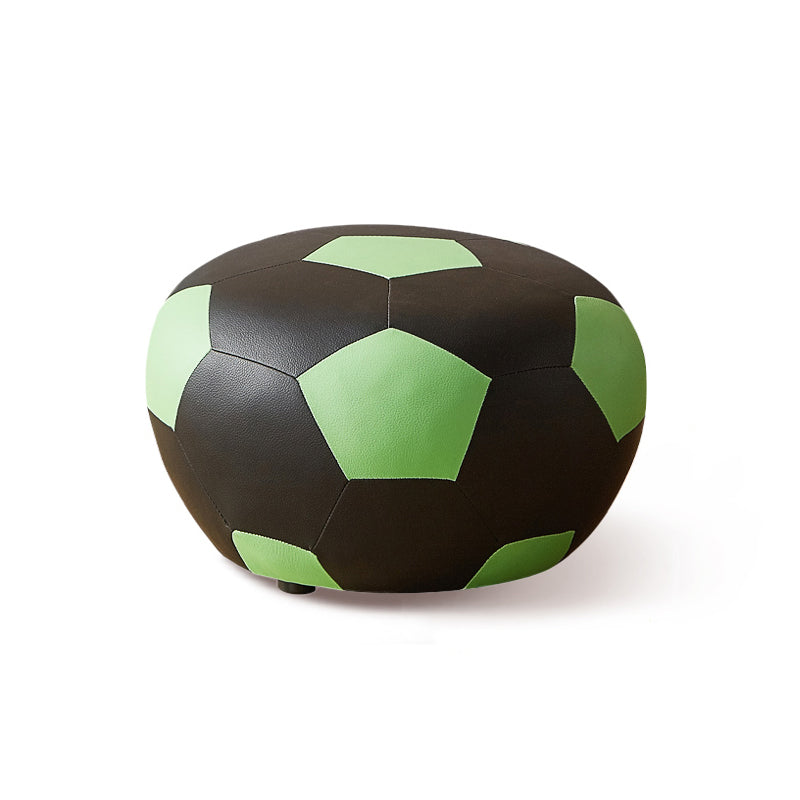 Specialiteit Ottomaanse faux leerwaterbestendige pouf geometrisch patroon poef