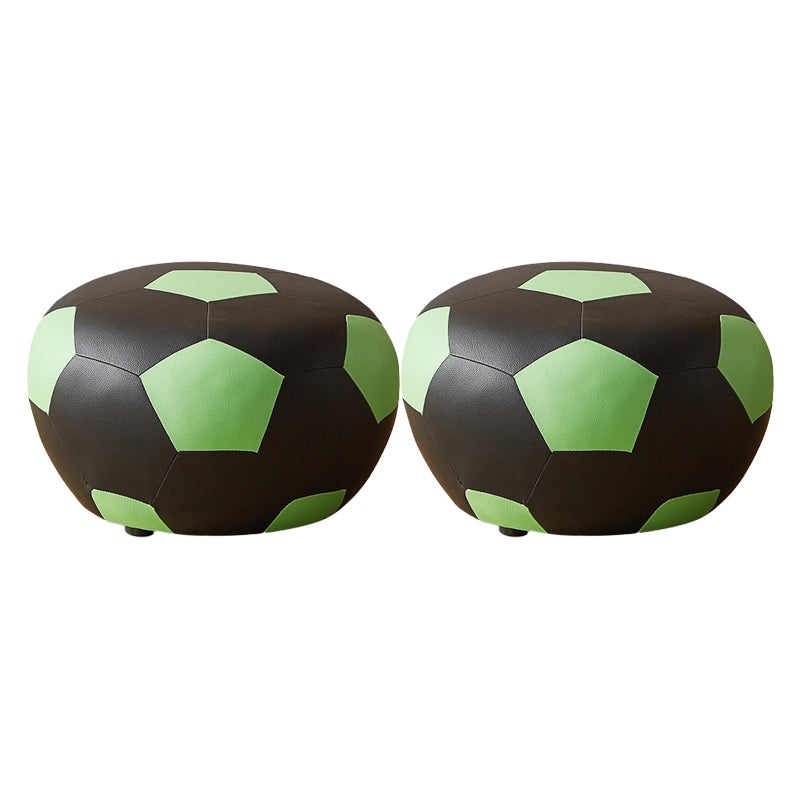 Spécialité ottoman fausse fausse cuir