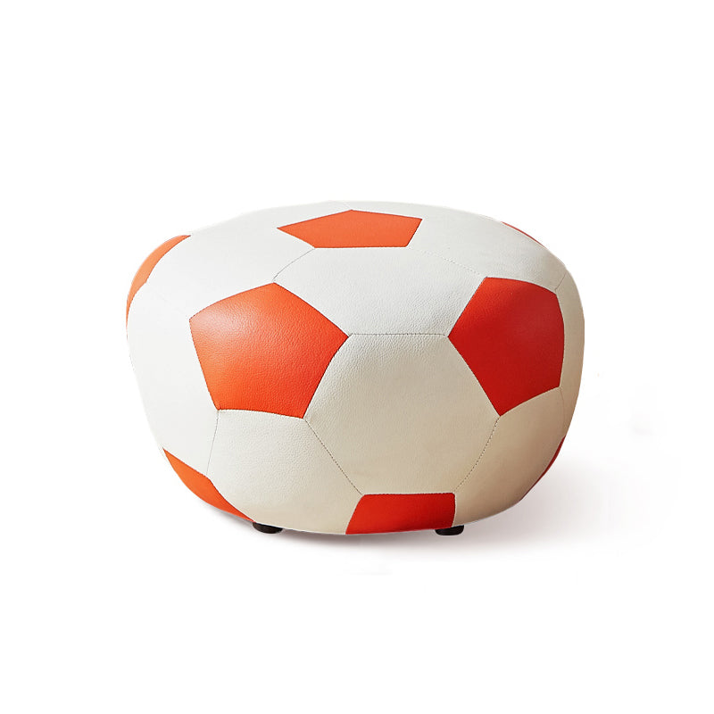 Specialiteit Ottomaanse faux leerwaterbestendige pouf geometrisch patroon poef